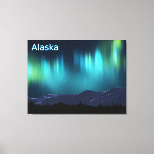 Aurora Borealis Canvastryck