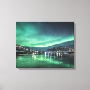 Aurora Borealis Canvastryck