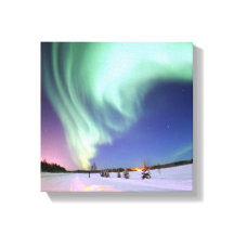 Aurora Borealis eller NordLjus, Alaska