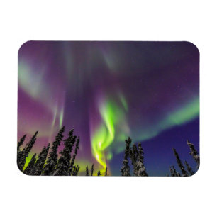 Aurora Borealis Fairbanks, Alaska Magnet