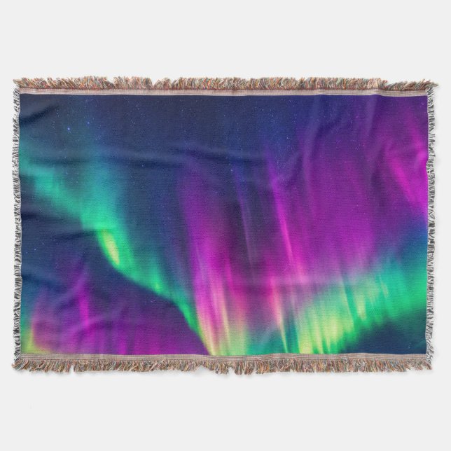 Aurora Borealis Filt (Framsidan)