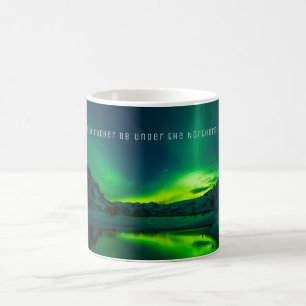 Aurora Borealis Gift Northern Ljus MAGIC Mugg