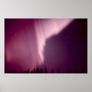 Aurora Borealis i Alaska Poster