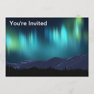 Aurora Borealis Inbjudningar