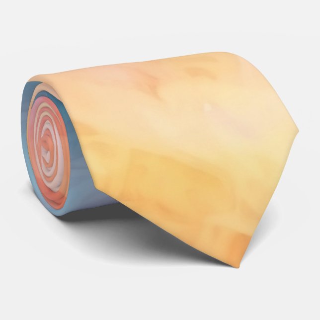 Aurora Borealis Inspired Neck Tie Slips (Rullad)