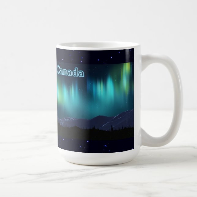 Aurora Borealis Kaffemugg (Höger)