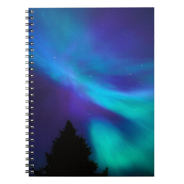 Aurora Borealis | Kanada Ontario Sudbury Anteckningsbok (Framsidan)