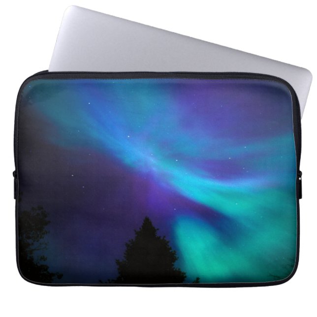 Aurora Borealis | Kanada Ontario Sudbury Laptop Fodral (Framsidan)