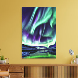 Aurora Borealis Konst Canvastryck