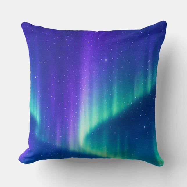Aurora Borealis  Kudde (Framsida)