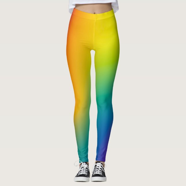 Aurora borealis leggings (Framsida)
