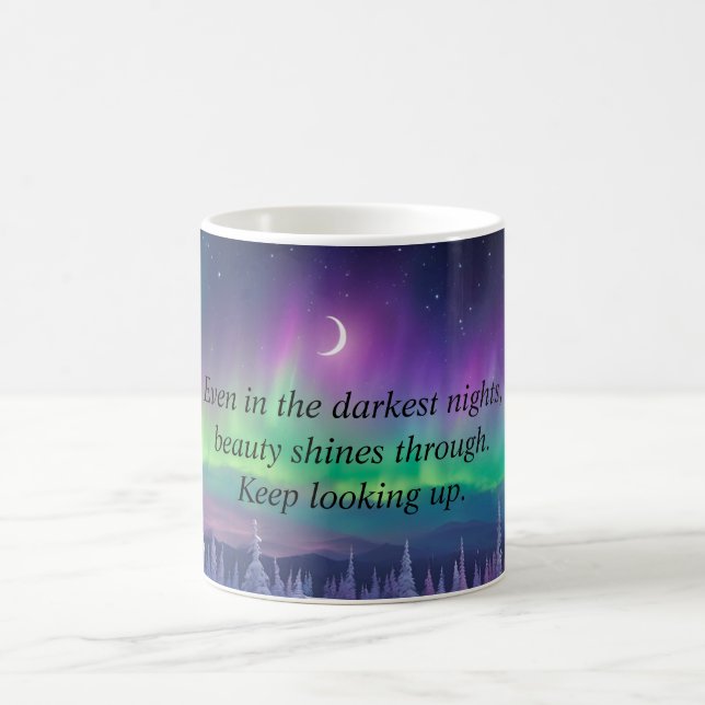 Aurora Borealis Magic Reveal Mug – A Night of Wond Magisk Mugg (Center)