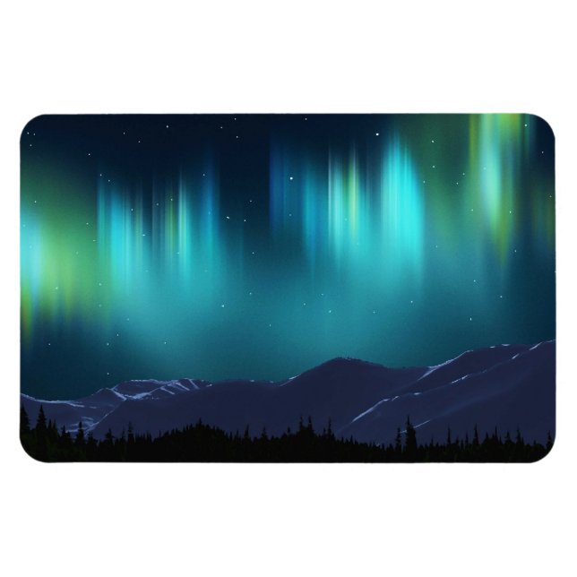 Aurora Borealis Magnet (Horisontell)