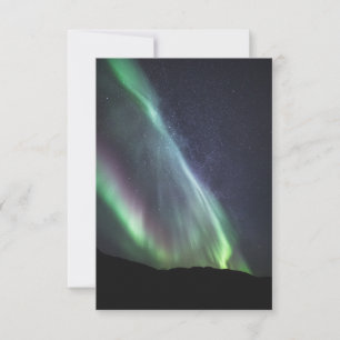 Aurora Borealis Milky Way Galaxy Kort