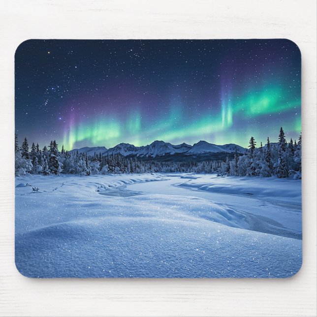 Aurora Borealis Musmatta (Framsidan)