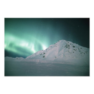Aurora Borealis, nära Palmer, 17/18 januari, Fototryck