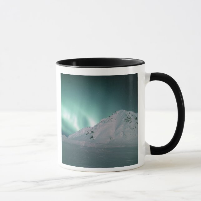 Aurora Borealis, nära Palmer, 17/18 januari, Mugg (Höger)