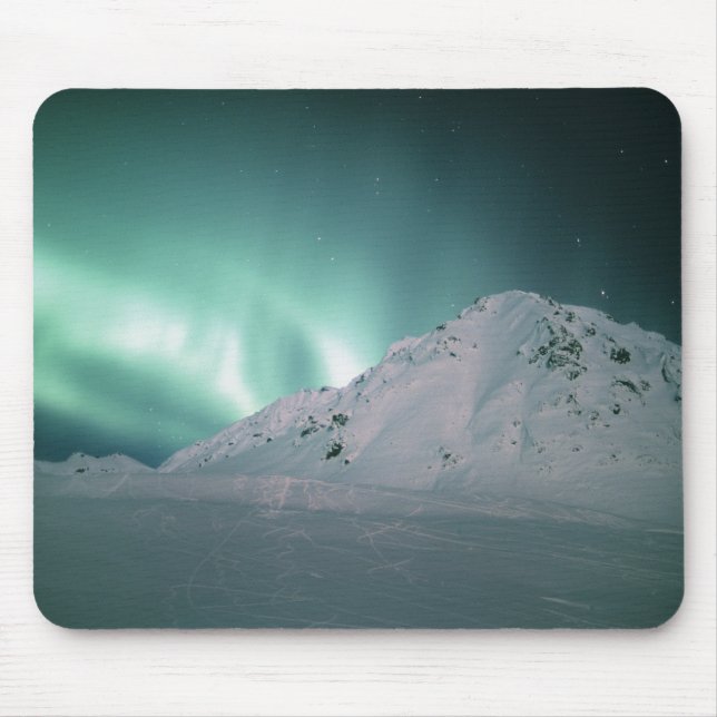 Aurora Borealis, nära Palmer, 17/18 januari, Musmatta (Framsidan)