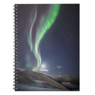Aurora Borealis Norge Anteckningsbok