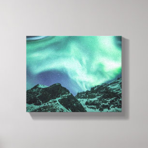 Aurora Borealis Norge Canvastryck