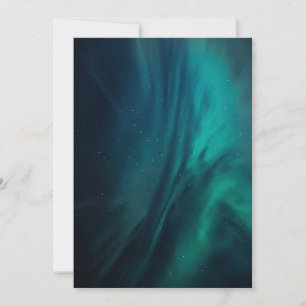 Aurora Borealis Norge Card Spara Datumet