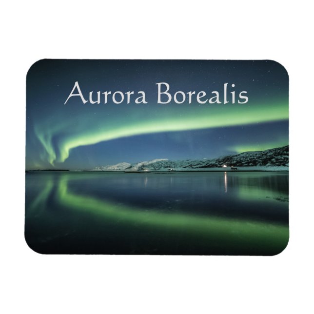 Aurora Borealis Norge Magnet (Horisontell)