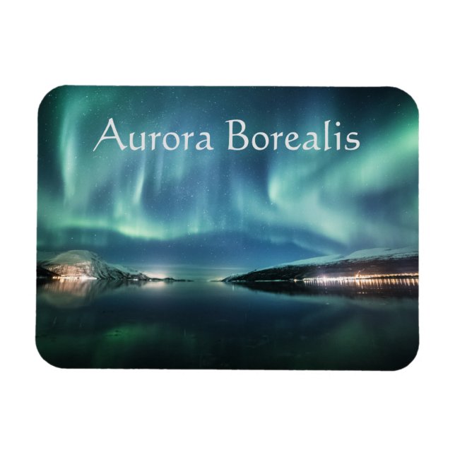 Aurora Borealis Norge Magnet (Horisontell)