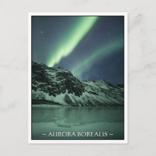 Aurora Borealis Norge Vykort