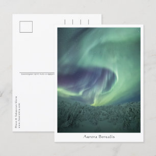 Aurora Borealis Norge Vykort