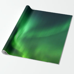 Aurora Borealis norra Ljus Alaska Himmel Presentpapper