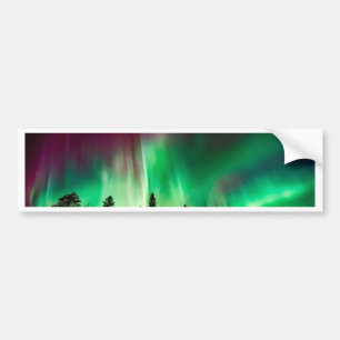 Aurora borealis norra ljus bildekal