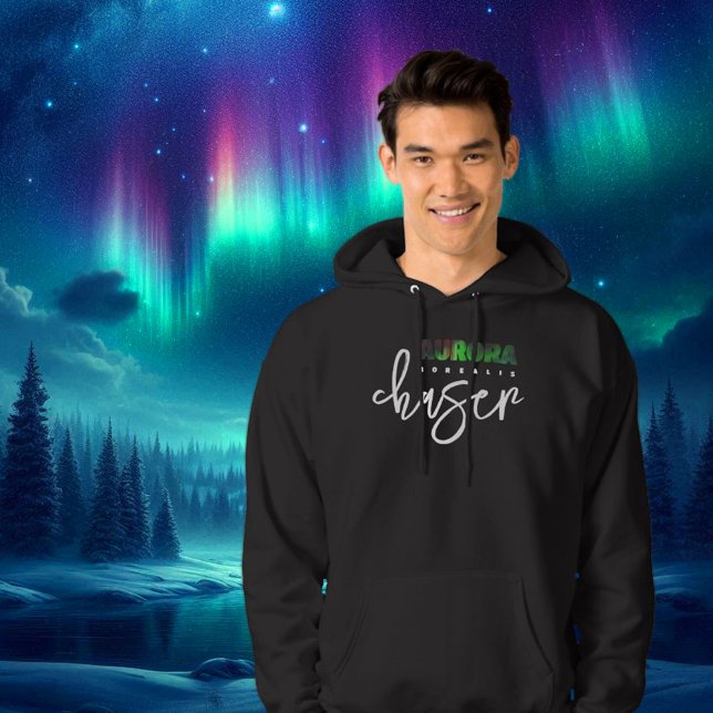 Aurora Borealis (norra Ljus) Chaser Hoodie (Aurora Chaser Hoodie Cover Photo)