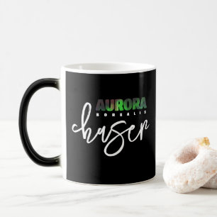 Aurora Borealis (norra Ljus) Chaser Magisk Mugg