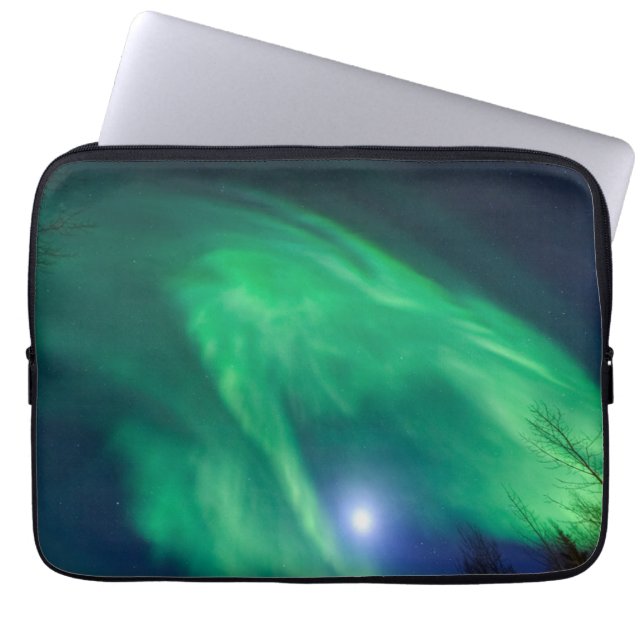 Aurora Borealis norra Ljus | Fairbanks Laptop Fodral (Framsidan)