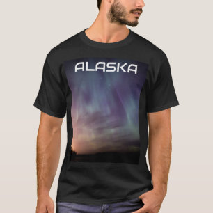 Aurora Borealis Norra ljus Norge Arktis T Shirt