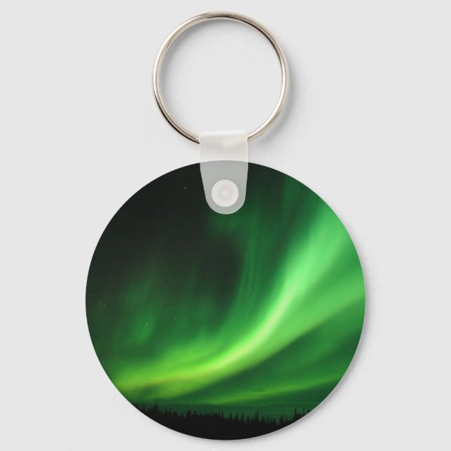 Aurora Borealis norra Ljus Nyckelring (Framsida)