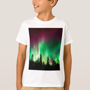 Aurora borealis norra ljus t shirt
