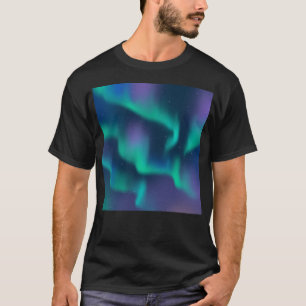 Aurora Borealis norra Ljus T Shirt