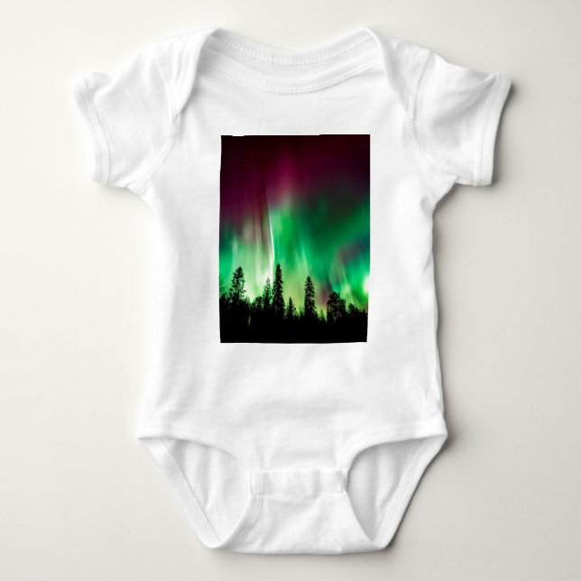 Aurora borealis norra ljus tröja (Framsida)