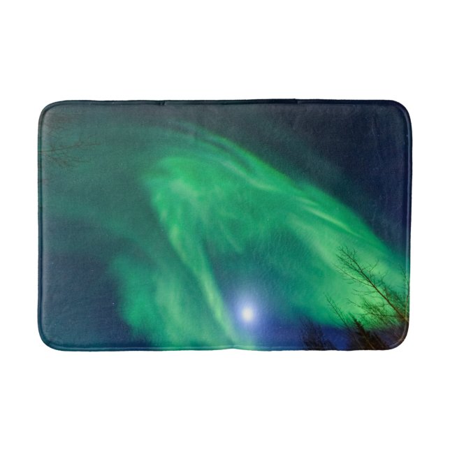 Aurora Borealis Norrsken | Fairbanks Badrumsmatta (Framsidan)