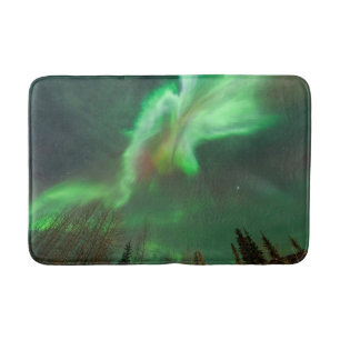 Aurora Borealis Norrsken Fairbanks Badrumsmatta