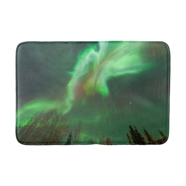 Aurora Borealis Norrsken | Fairbanks Badrumsmatta (Framsidan)