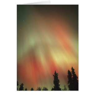 Aurora Borealis, Norrsken, Fairbanks Hälsningskort