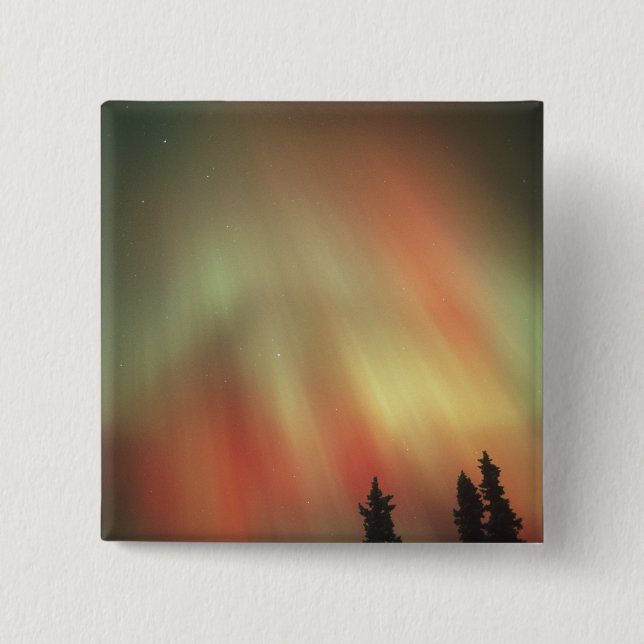 Aurora Borealis, Norrsken, Fairbanks Knapp (Framsida)