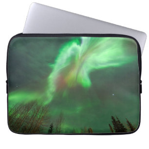 Aurora Borealis Norrsken Fairbanks Laptop Fodral