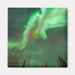Aurora Borealis Norrsken Fairbanks Magnet