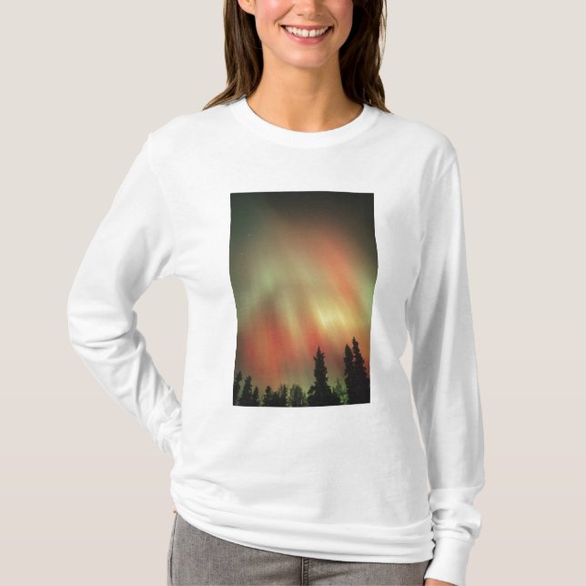 Aurora Borealis, Norrsken, Fairbanks Tröja (Framsida)