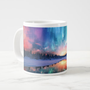 Aurora Borealis, Norrsken, Jumbo Mugg