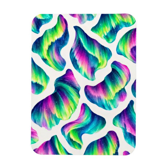 Aurora Borealis Norrsken Magnet (Vertikal)