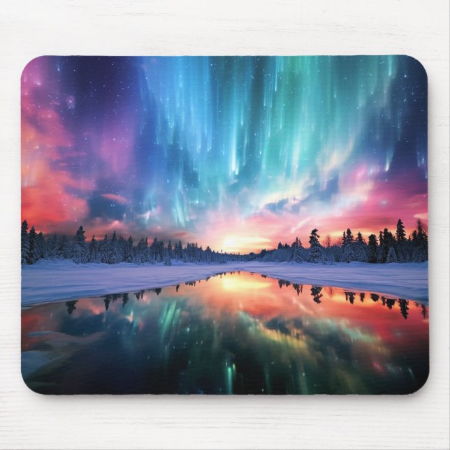 Aurora Borealis, Norrsken, Musmatta (Framsidan)